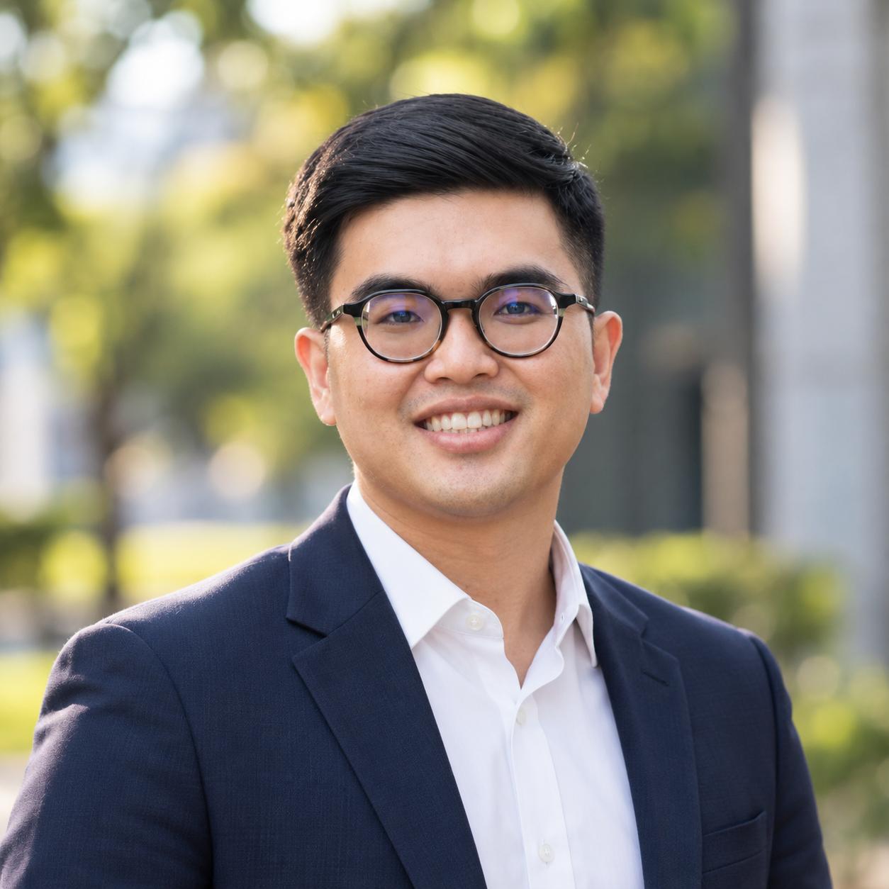 Porträt von Nguyen Vo